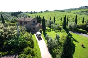 Luxury villa near San Gimignano